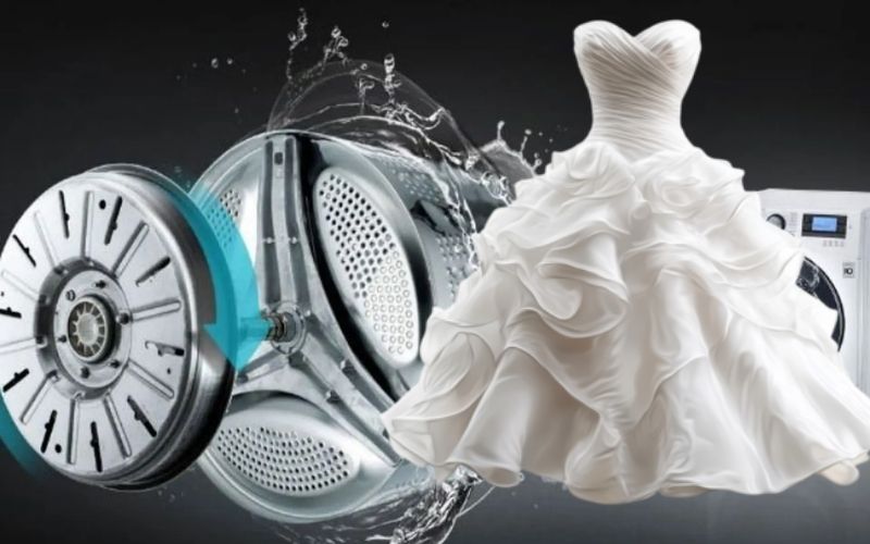 Quy trình giặt hấp váy cưới chuyên nghiệp tại Giặt hấp Latusa