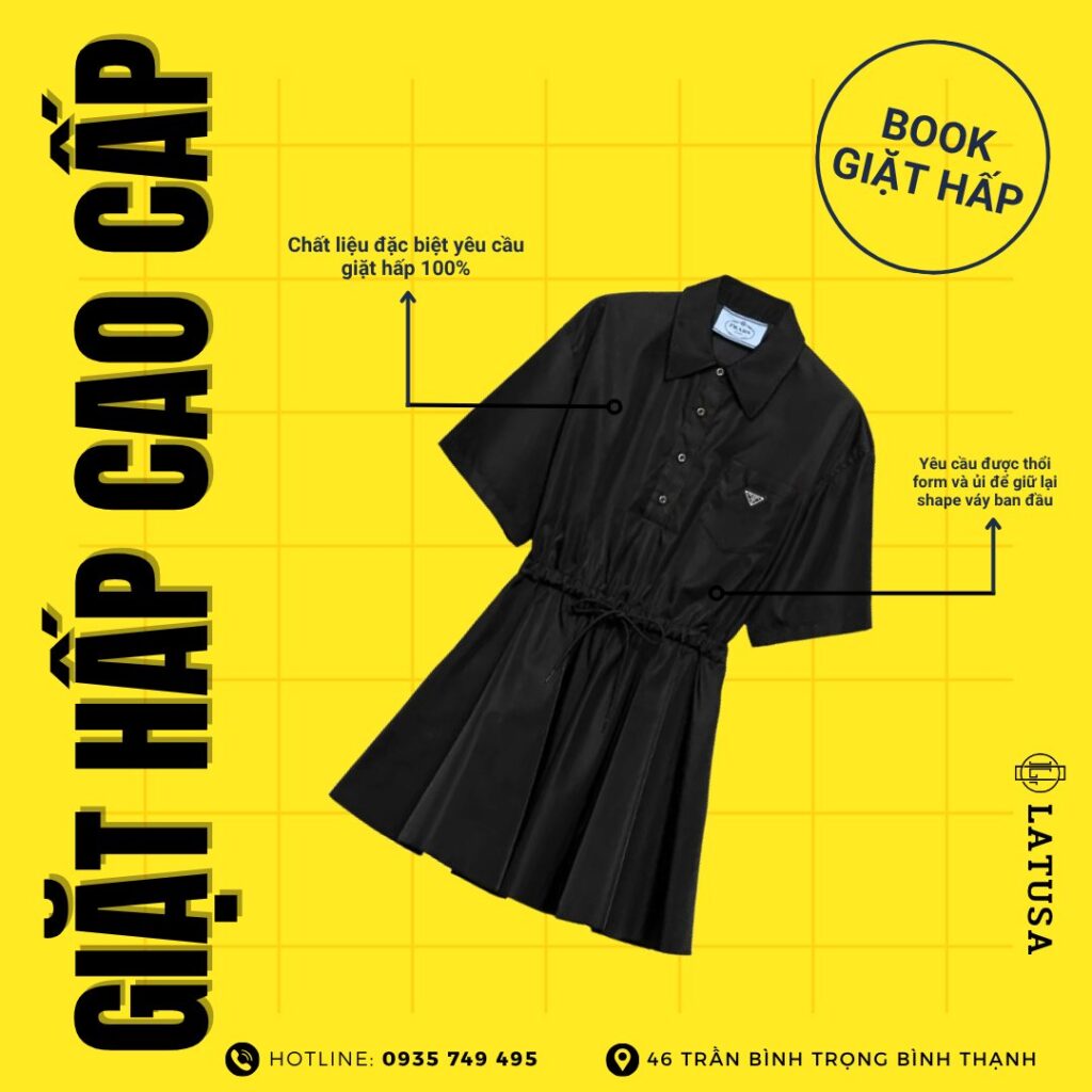 Nhanh chóng, sạch thơm, giữ form trải nghiệm giặt hấp lấy liền tại Latusa ngay hôm nay.