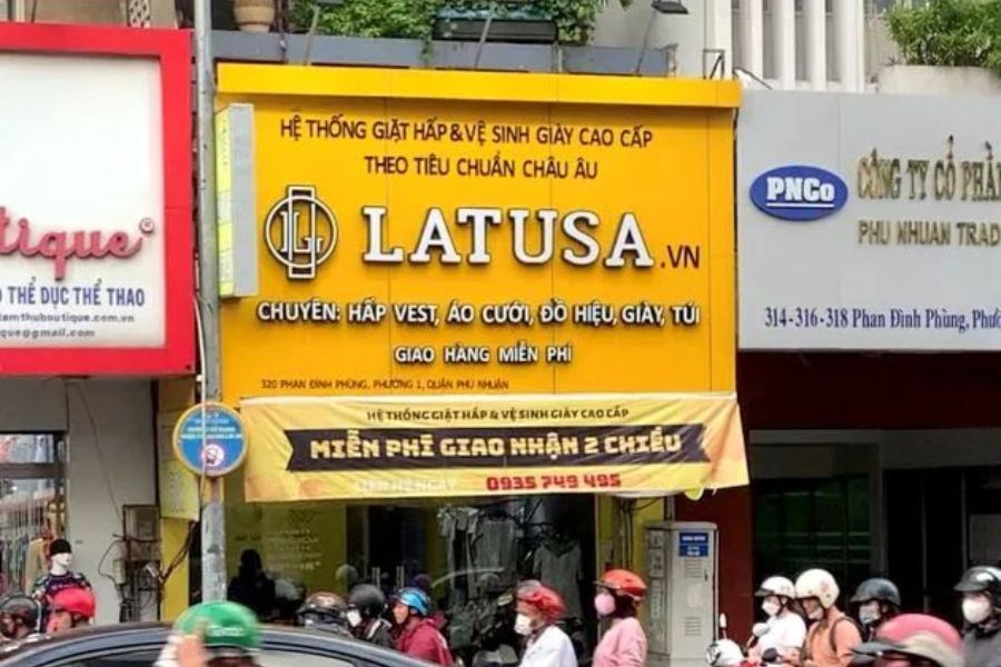 Latusa được chọn bởi cách làm cẩn thận, giặt riêng từng đơn và luôn giao đồ đúng hẹn.